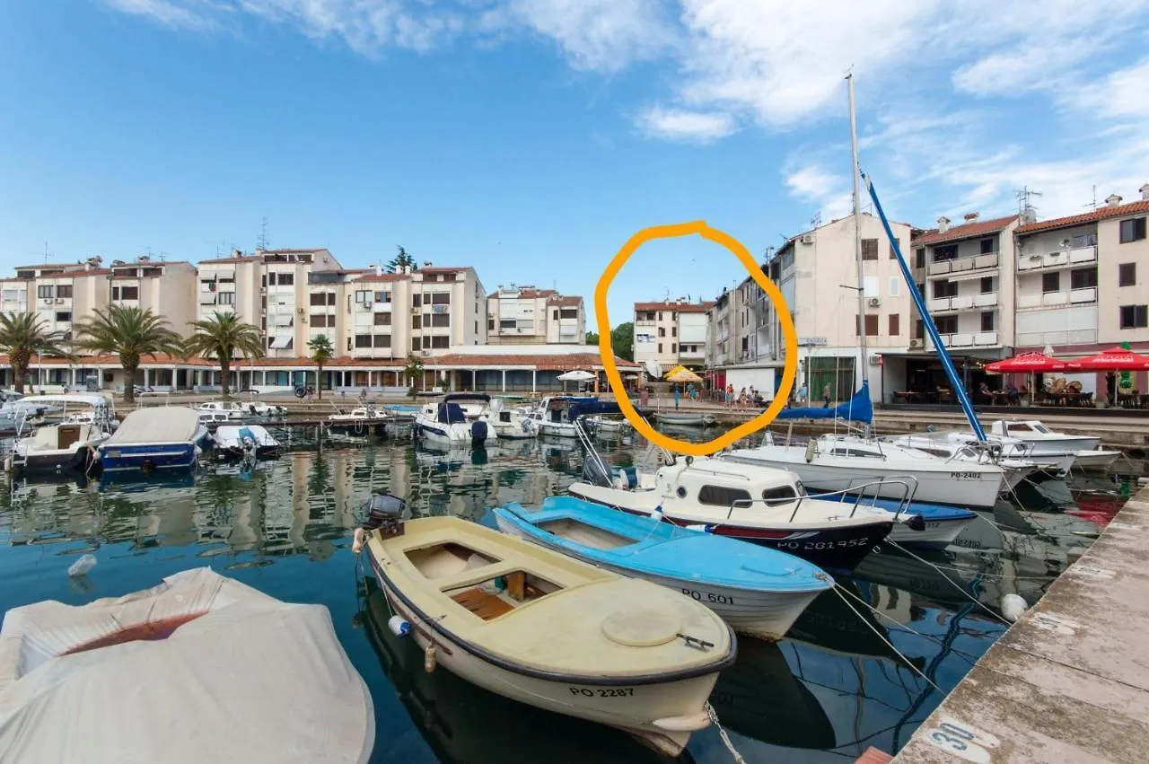 Studio Apartman Irma Cervar location